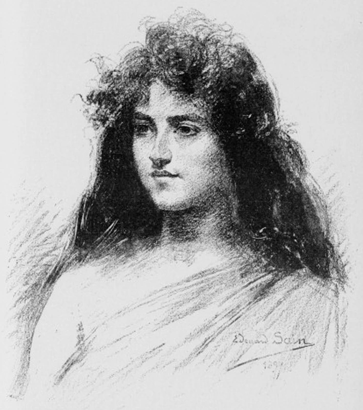 Studio di giovane donna - Bibliothèque nationale de France